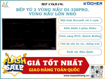 BẾP TỪ ĐÔI KOCHER DI-338PRO - Made in Korea
